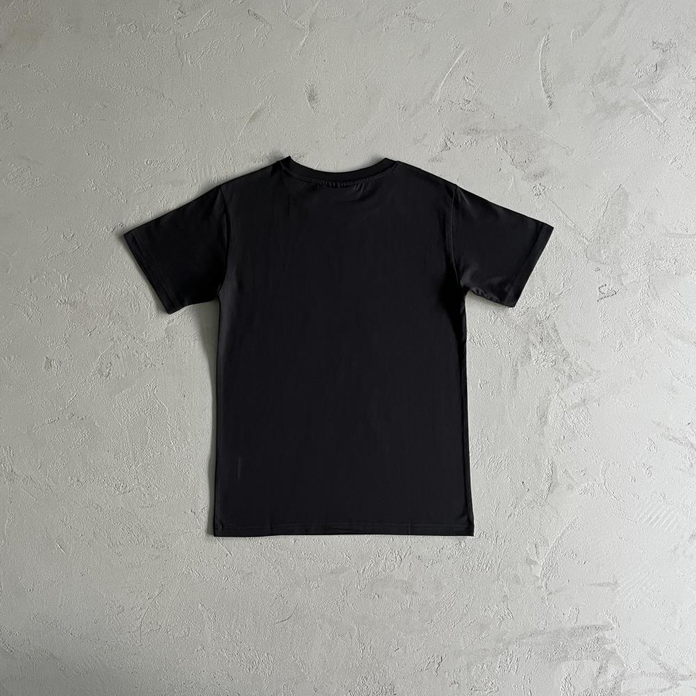 Trapstar Script Fade T-Shirt - Black/Blue