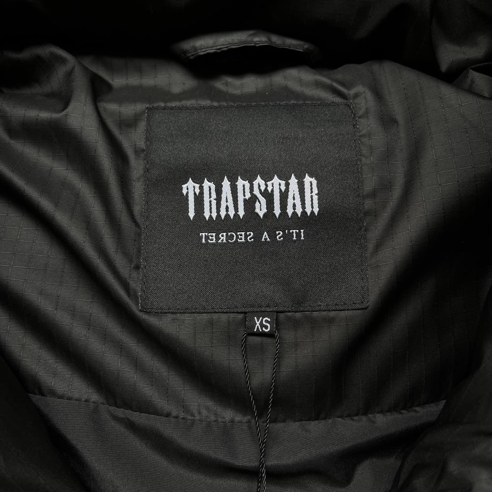 Trapstar Shooters Hooded Puffer -Black/Reflective