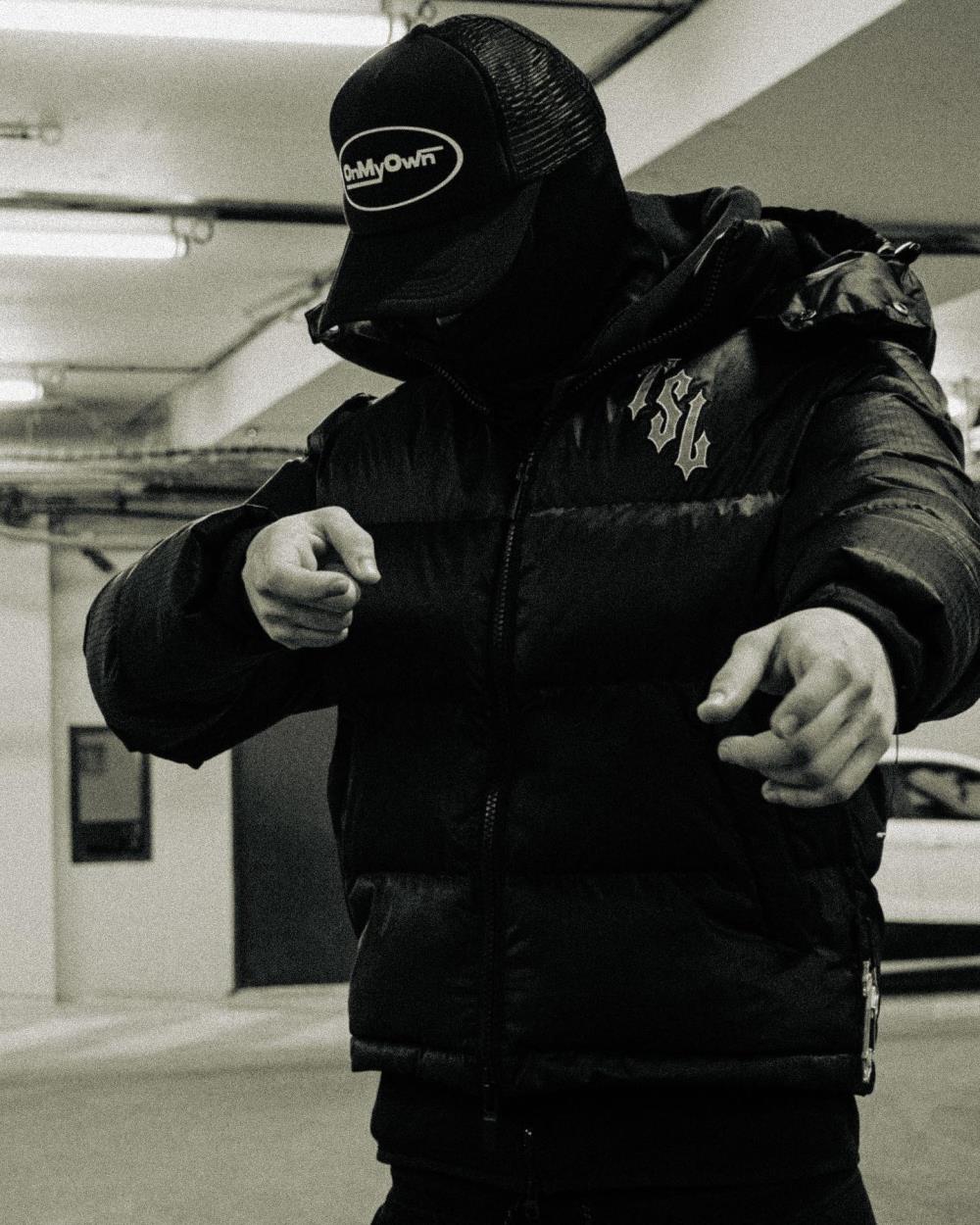 Trapstar Shooters Hooded Puffer -Black/Reflective