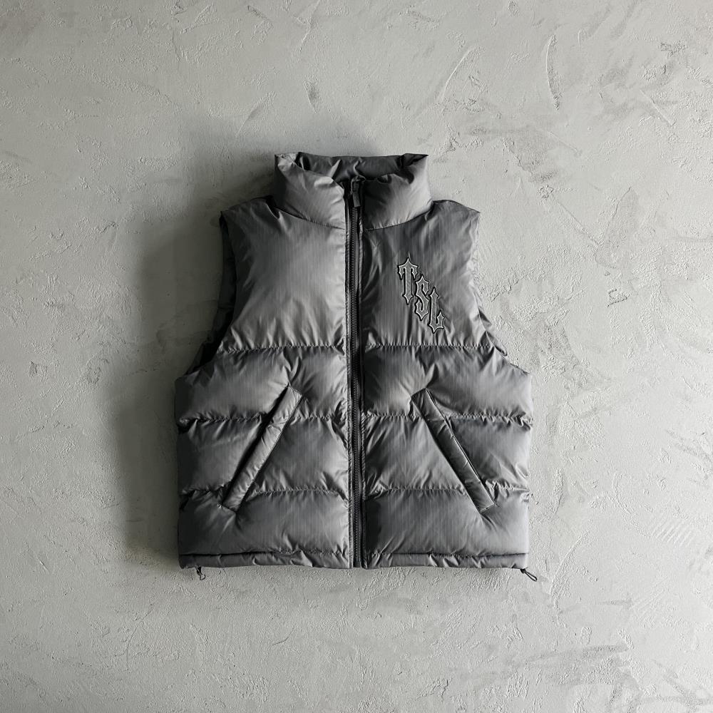 Trapstar Shooters Gilet - Grey/Reflective