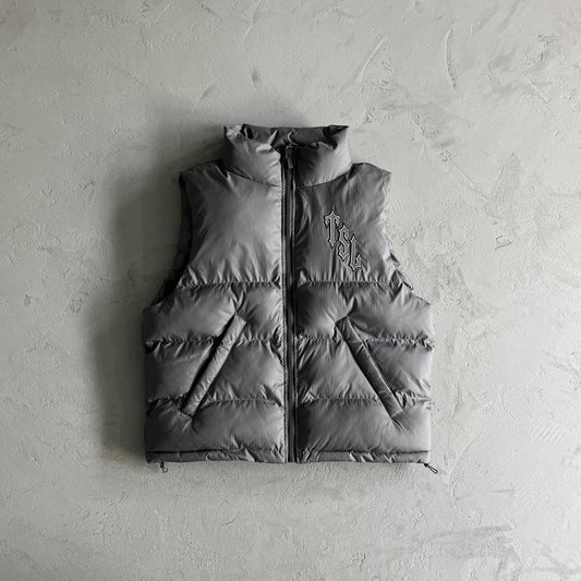Trapstar Shooters Gilet - Grey/Reflective