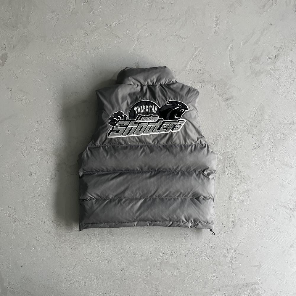 Trapstar Shooters Gilet - Grey/Reflective