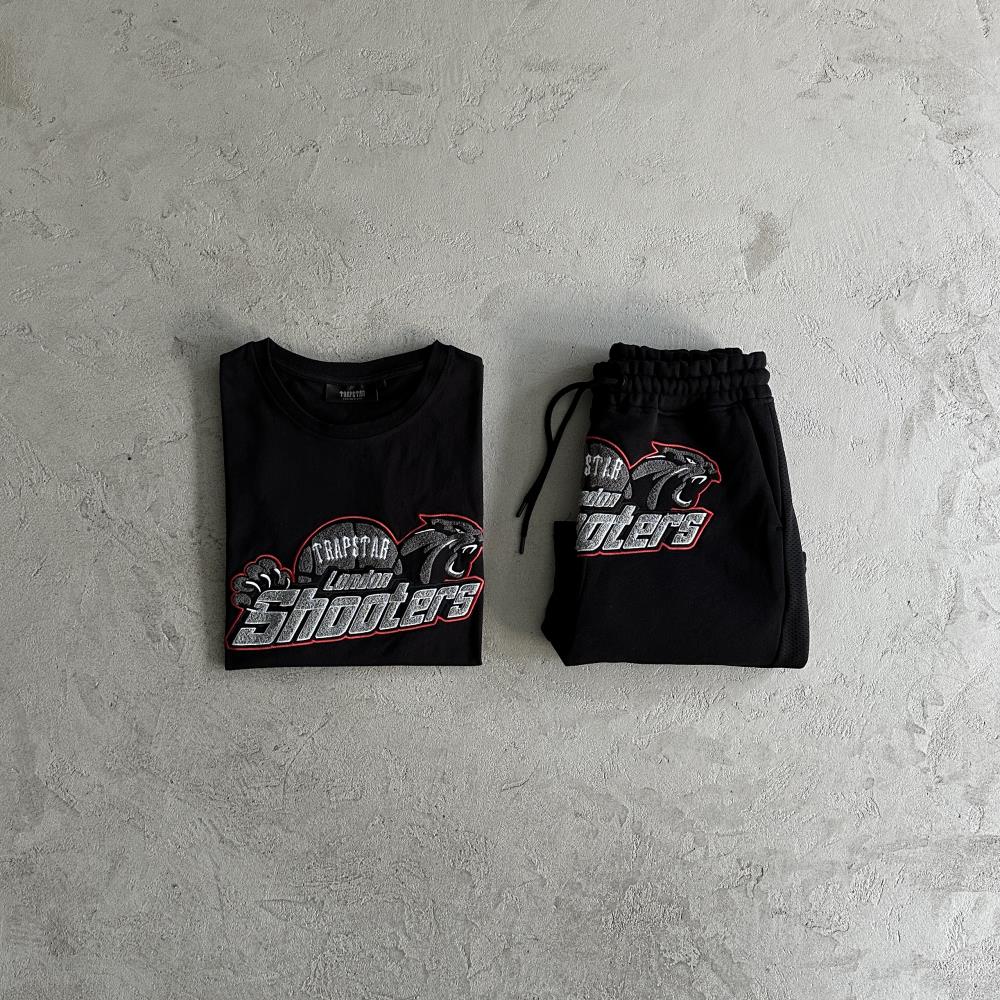 Trapstar Shooters Short Set - Black