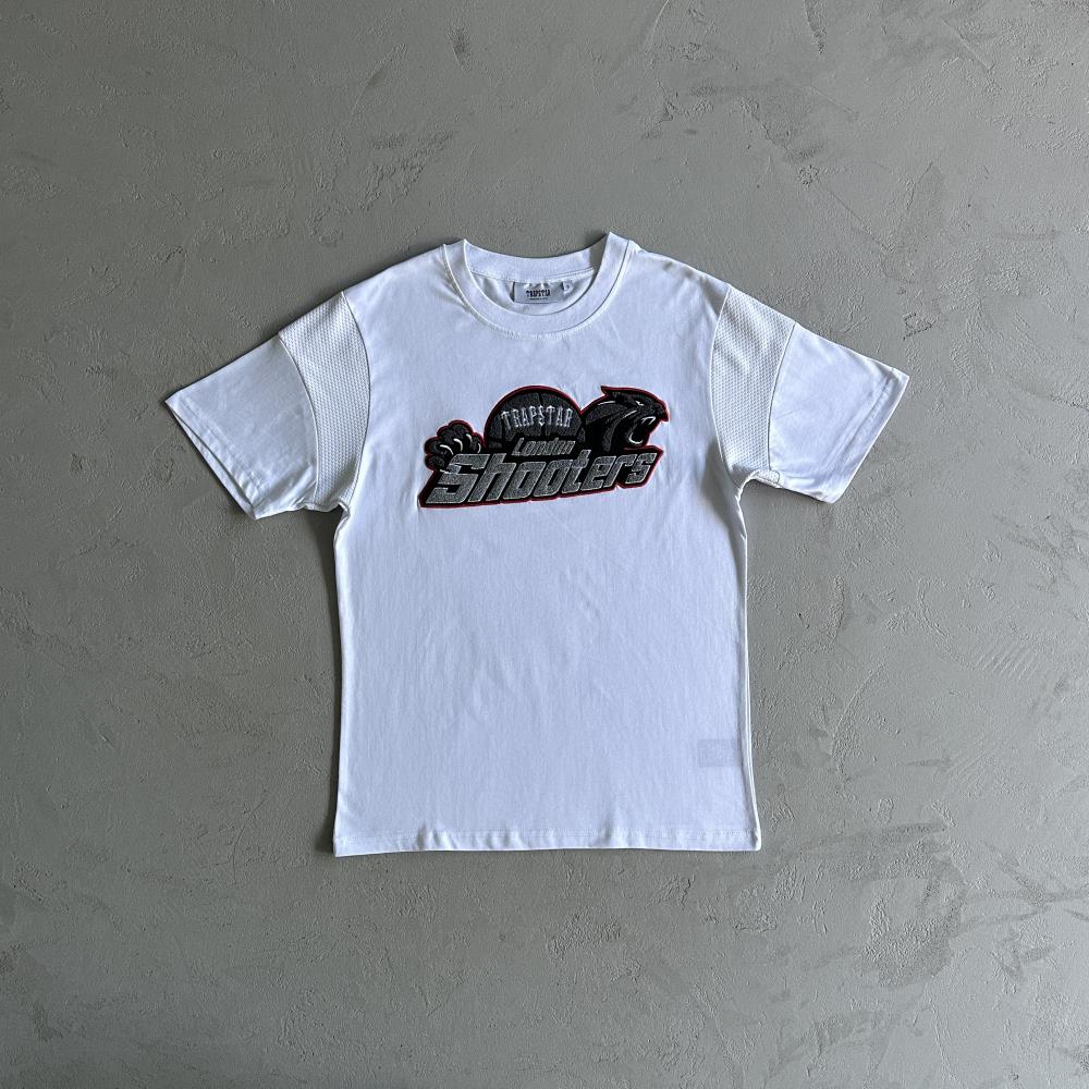 Trapstar Shooters Short Set - White/Grey