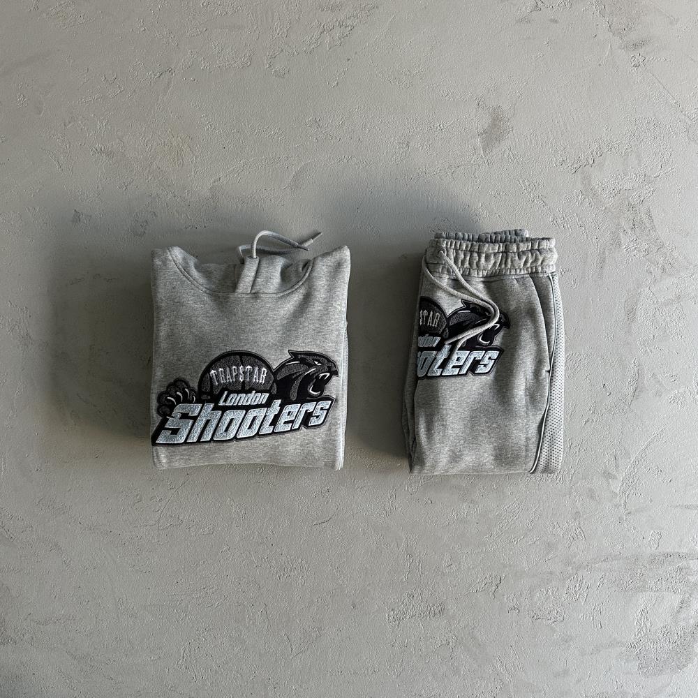 Trapstar Shooters Technical Tracksuit - Grey/Blue