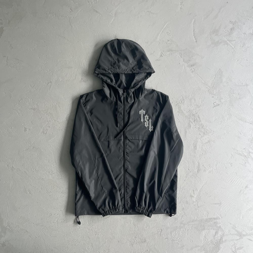 Trapstar Shooters Windbreaker - Black/Reflective