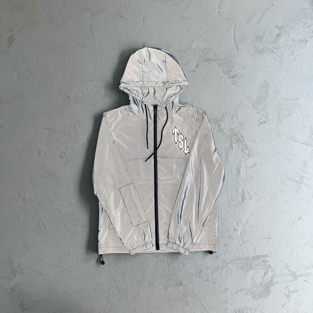 Trapstar Shooters Windbreaker - Black/Reflective