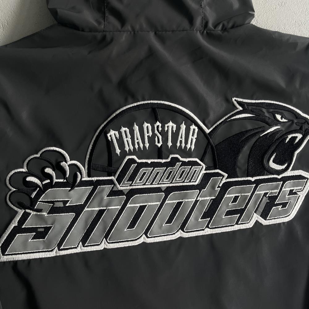 Trapstar Shooters Windbreaker - Black/Reflective