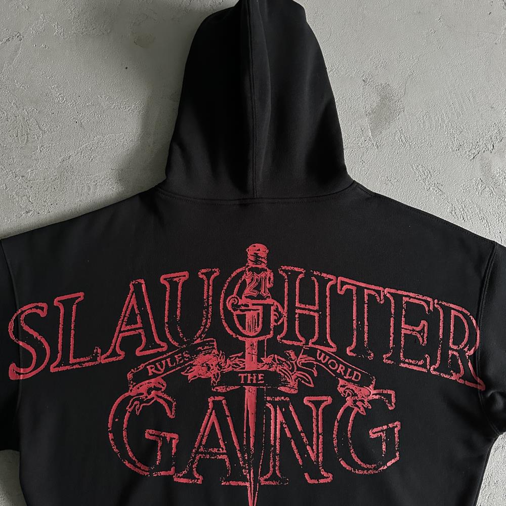 CORTEIZ Slaughter Gang Tracksuit - Black