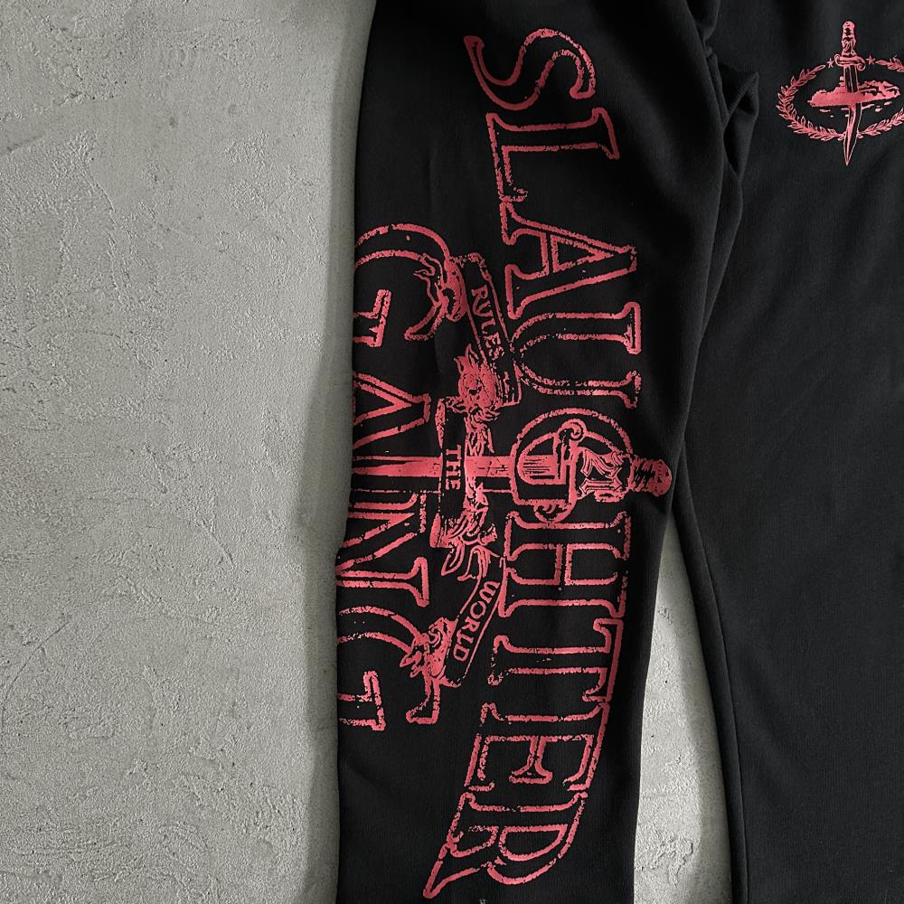 CORTEIZ Slaughter Gang Tracksuit - Black