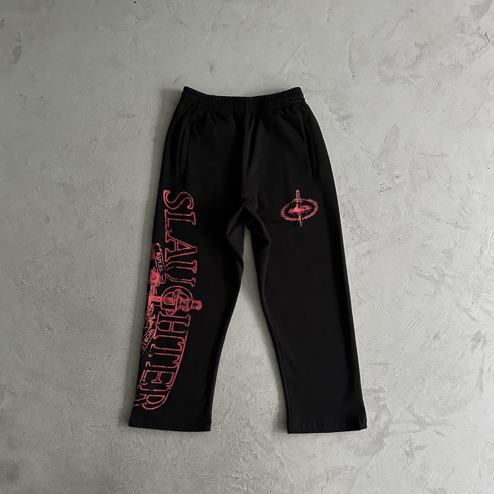 CORTEIZ Slaughter Gang Tracksuit - Black