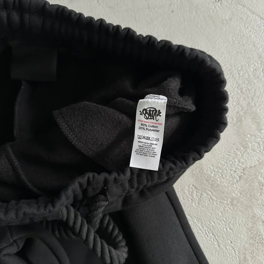 Syn Tracksuit - Black/Baby Blue