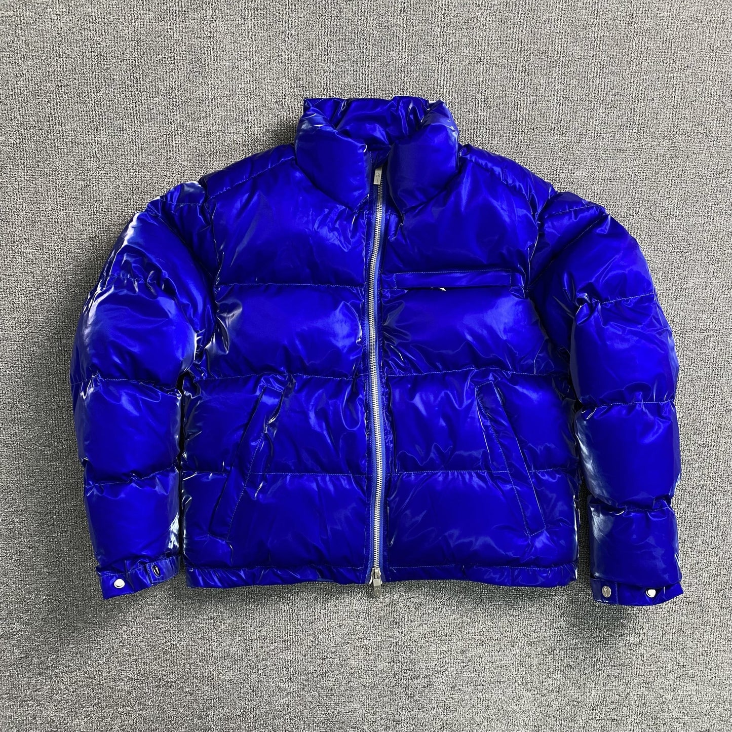 Trapstar Irongate T Shiny Puffer Jacket - Blue