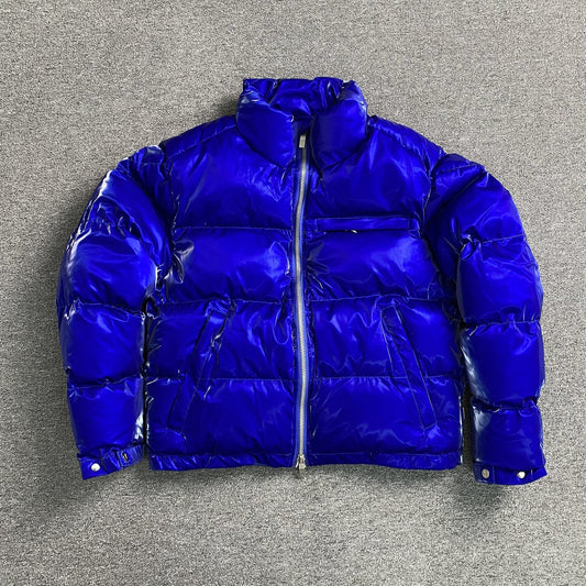 Trapstar Irongate T Shiny Puffer Jacket - Blue