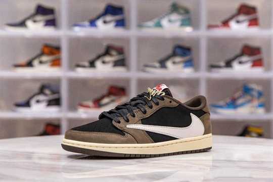 Jordan 1 Low - Travis Scott 'Mocha'