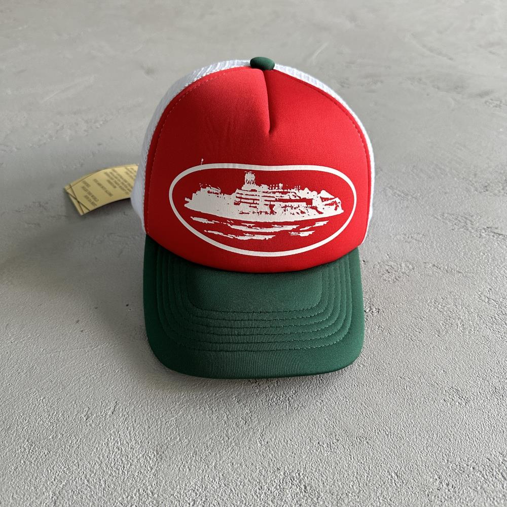 CORTEIZ Trucker Cap - Green/Red/White