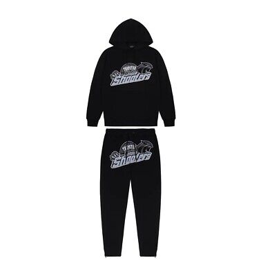 Trapstar Shooter Tracksuit - Black/Grey