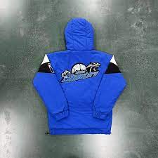 Trapstar 1/4 Zip Pullover Jacket - Blue
