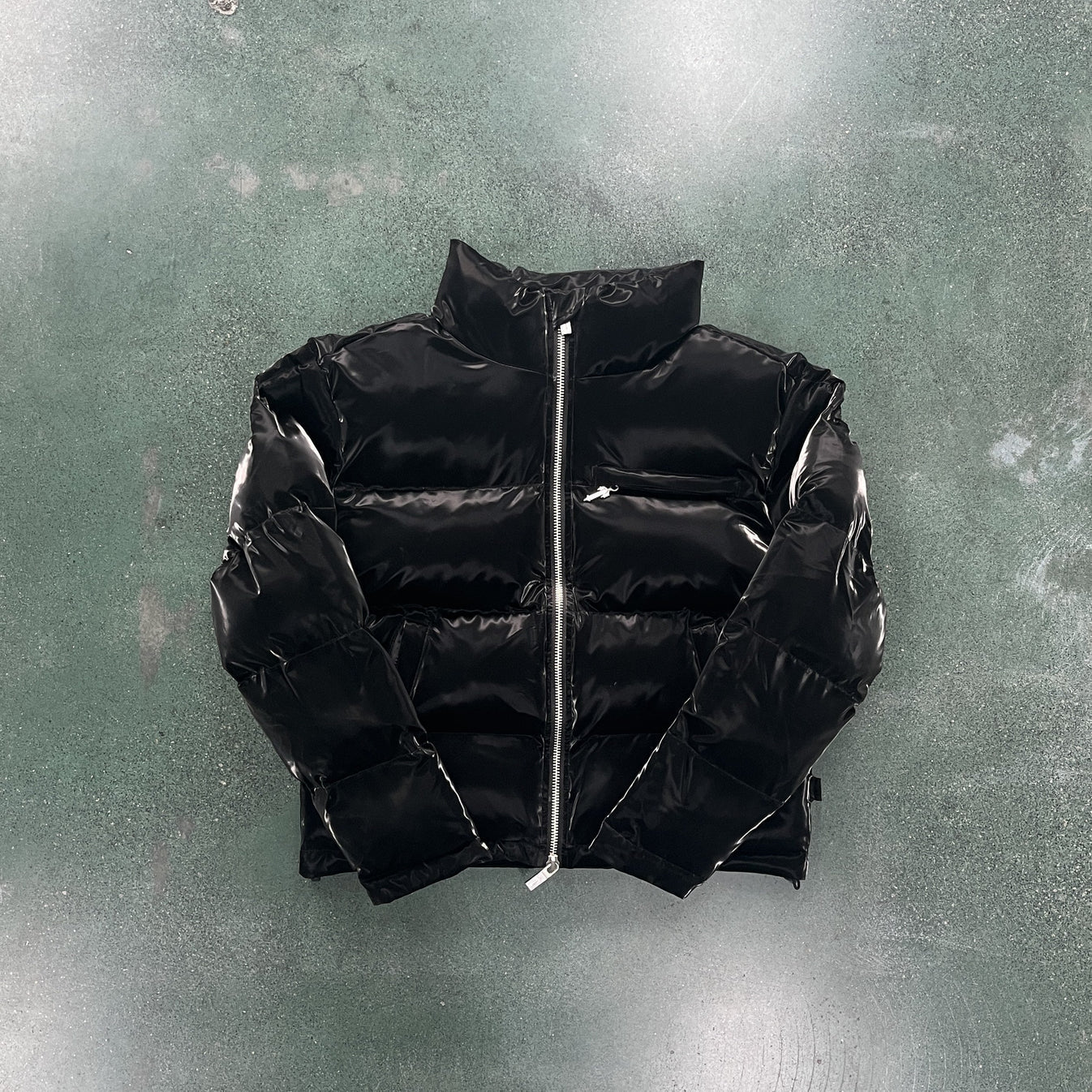 Trapstar Irongate T Shiny Puffer Jacket - Black