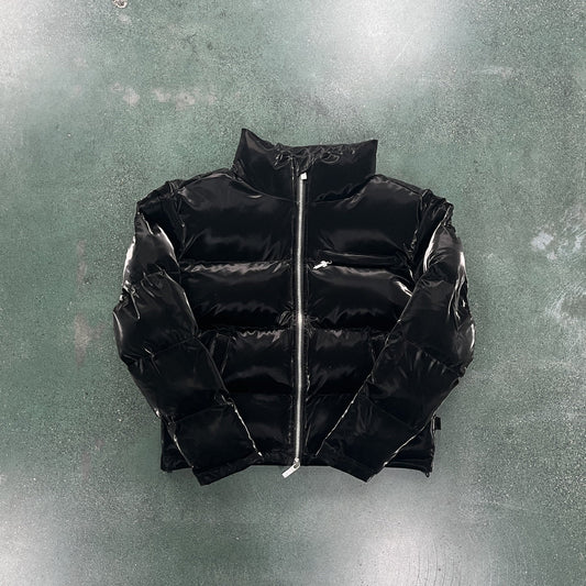 Trapstar Irongate T Shiny Puffer Jacket - Black