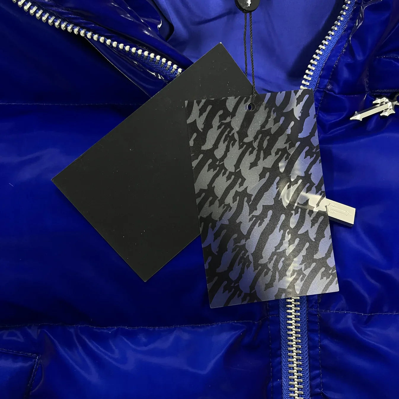 Trapstar Irongate T Shiny Puffer Jacket - Blue