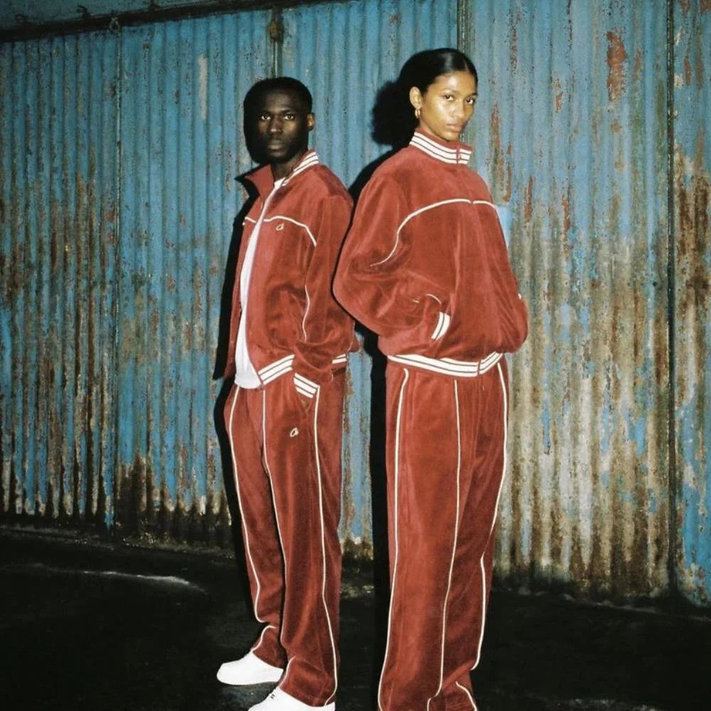 CORTEIZ Velour Set - Red