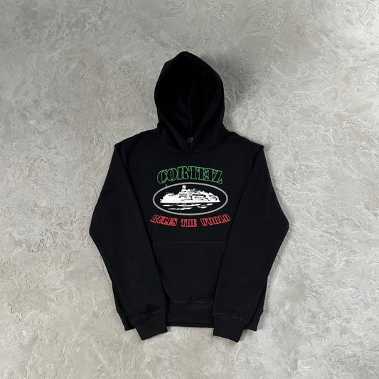 CORTEIZ OG Alcatraz Italia Hoodie - Black