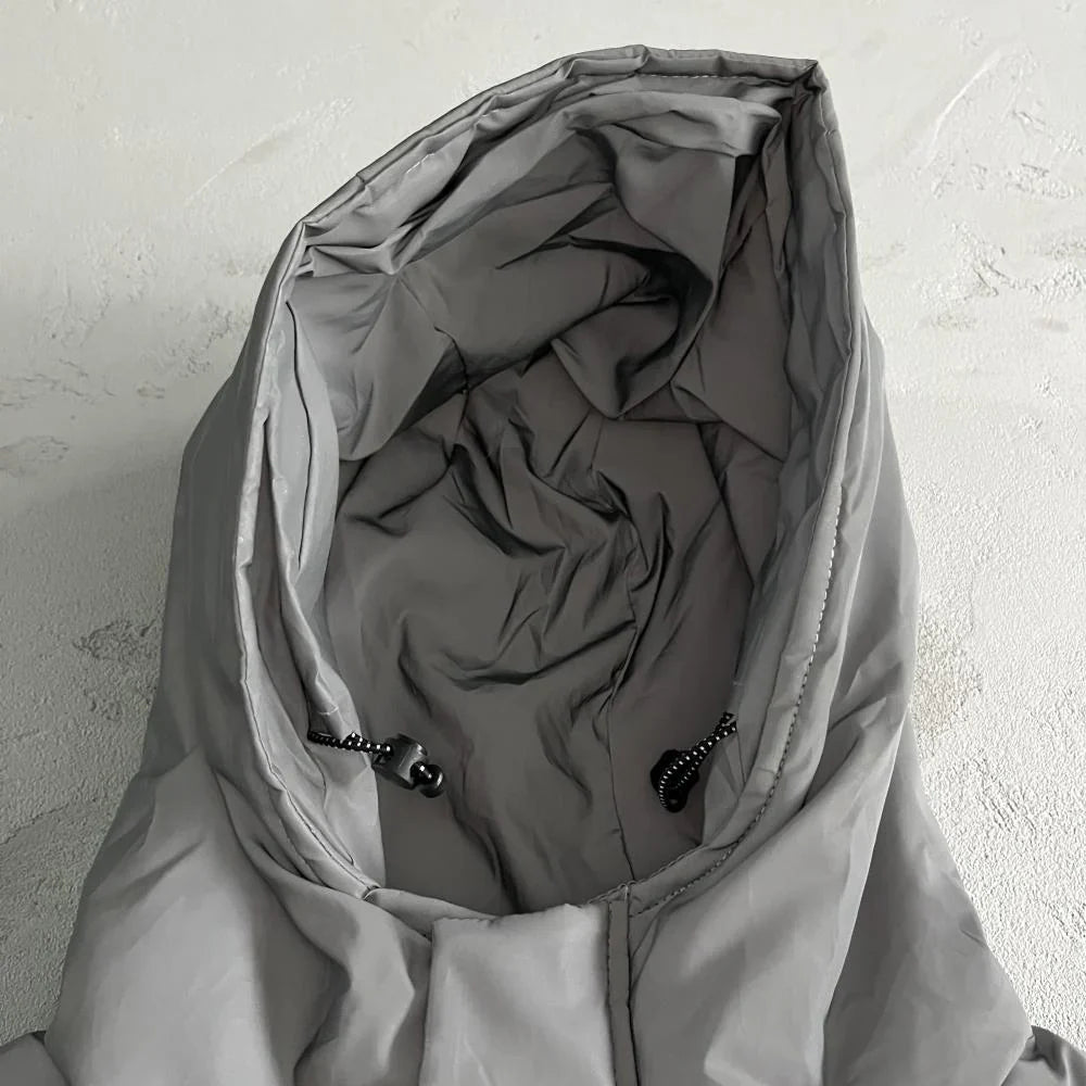 Trapstar Women's Decoded Reflective Puffer - Reflective White