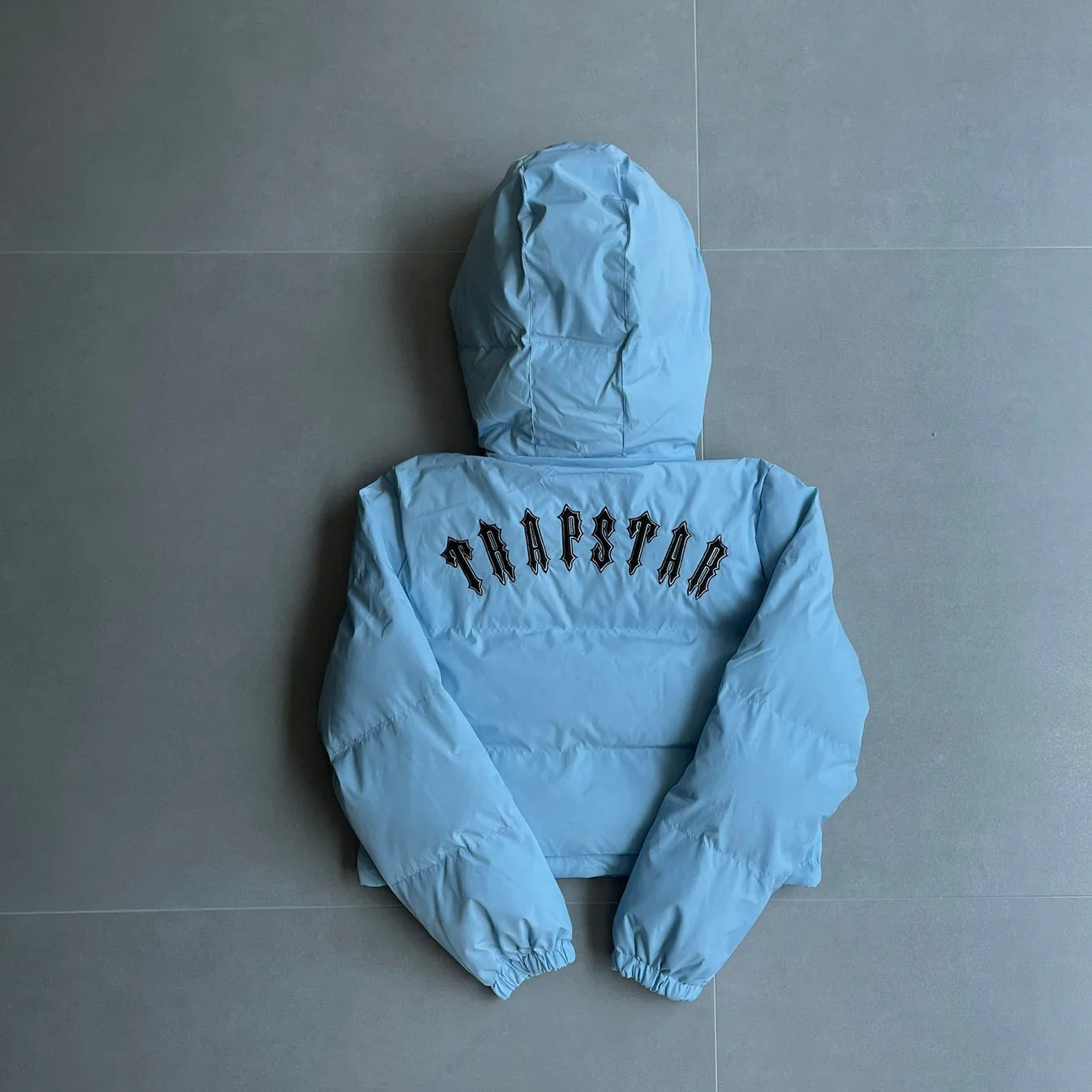 Trapstar Women's Irongate Detachable Hooded Puffer - Baby Blue