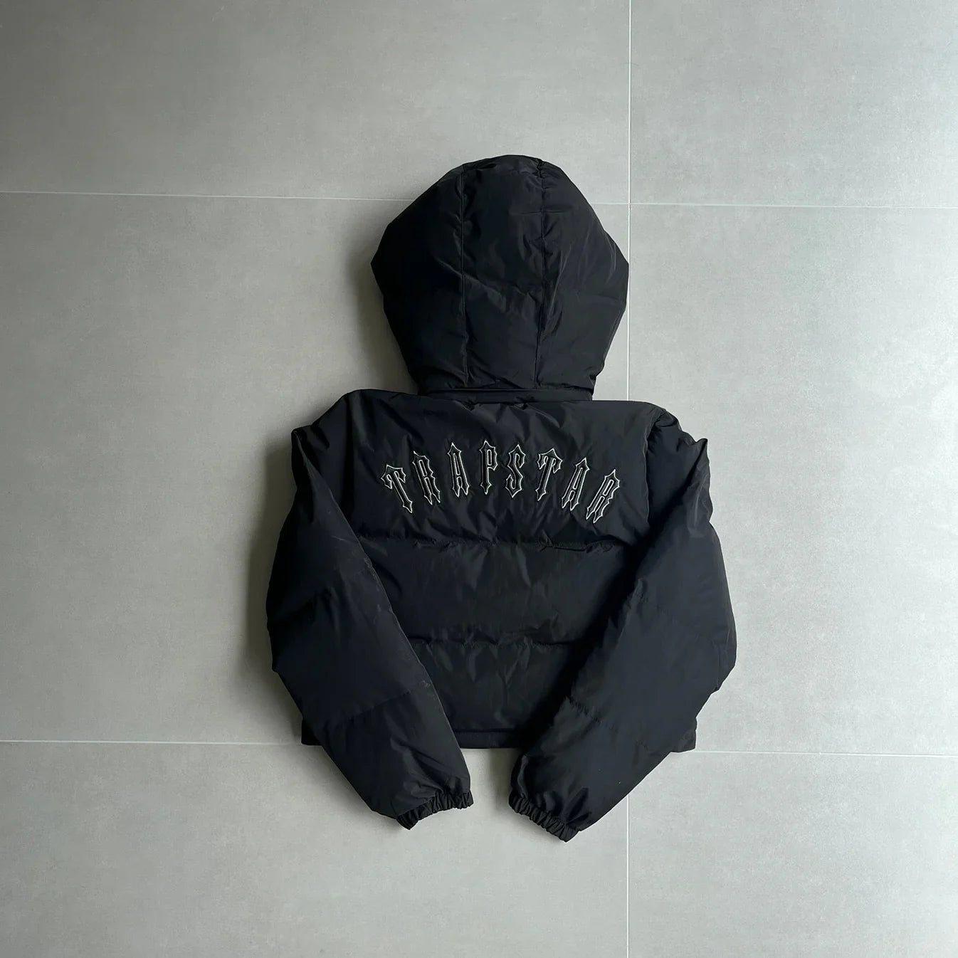 Trapstar Women's Detachable Hooded Puffer - Black