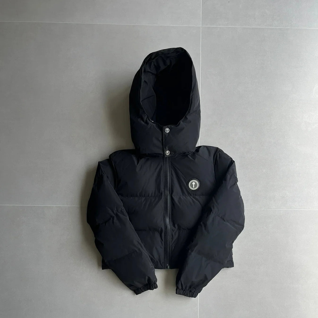 Trapstar Women's Detachable Hooded Puffer - Black